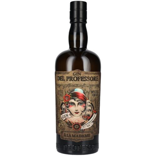 Del Professore Gin À LA MADAME Impossible to Imitate 42,9% Vol. 0,7l