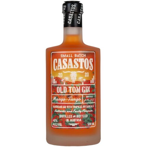 CASASTOS Old Tom Gin Small Batch Mango-Tango 40% Vol. 0,5l