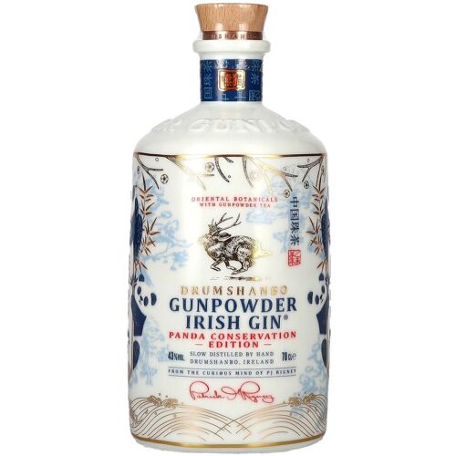 Drumshanbo Gunpowder Irish Gin Panda Conservation Edition 43% Vol. 0,7l