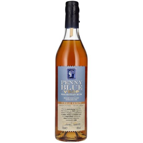 Penny Blue Rum Penny Blue VSOP Single Estate Mauritian Rum 40% Vol. 0,7l