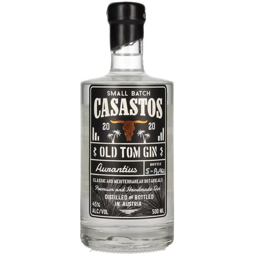 CASASTOS Old Tom Gin Small Batch Aurantius 45% Vol. 0,5l