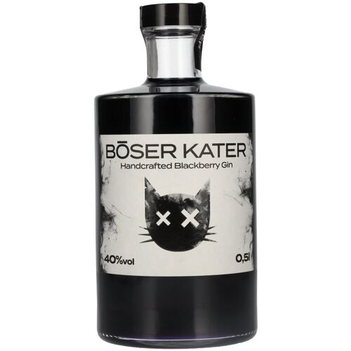 BÖSER KATER Handcrafted Blackberry Gin 40% Vol. 0,5l