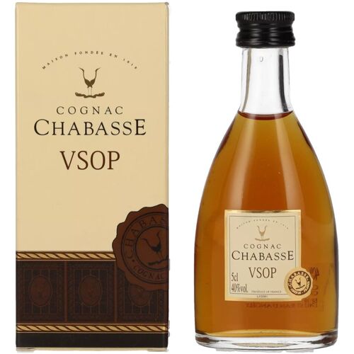 Cognac Chabasse Chabasse VSOP Cognac 40% Vol. 0,05l in Geschenkbox