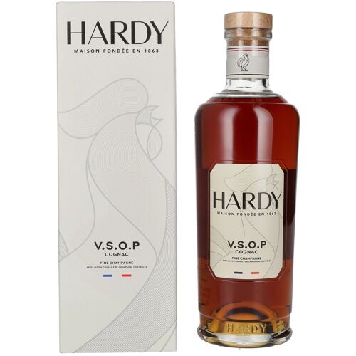 Hardy Cognac Hardy V.S.O.P Fine Champagne Cognac 40% Vol. 0,7l in Geschenkbox