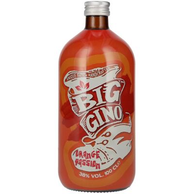 Big Gino Gin ORANGE PASSION 38% Vol. 1l Big Gino Gin ORANGE PASSION 38% Vol. 1l