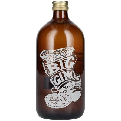 Big Gino Italian Dry Gin The Extra Quality Gin 40% Vol. 1l Big Gino Italian Dry Gin The Extra Quality Gin 40% Vol. 1l
