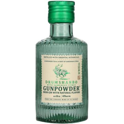 Drumshanbo Gunpowder Irish Gin with Sardinian Citrus 43% Vol. 0,05l Drumshanbo Gunpowder Irish Gin with Sardinian Citrus 43% Vol. 0,05l