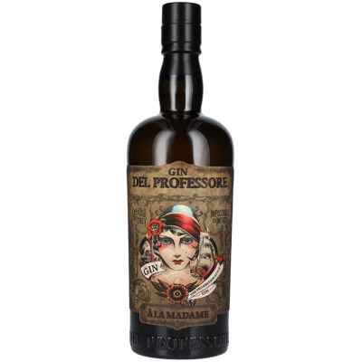Del Professore Gin À LA MADAME Impossible to Imitate 42,9% Vol. 0,7l Del Professore Gin À LA MADAME Impossible to Imitate 42,9% Vol. 0,7l