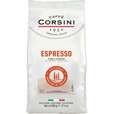 Caffè Corsini - Espresso - Kaffeebohnen 500 G - MaxiCoffee Caffè Corsini - Espresso - Kaffeebohnen 500 G - MaxiCoffee