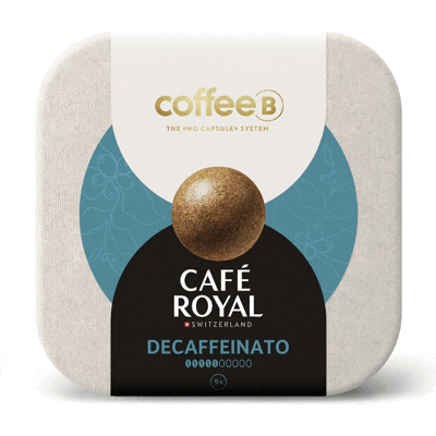 Café Royal - Entkoffeiniert Kompatibel Mit Coffeeb - 9 Kaffeebälle - MaxiCoffee Café Royal - Entkoffeiniert Kompatibel Mit Coffeeb - 9 Kaffeebälle - MaxiCoffee