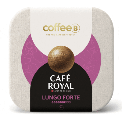 Café Royal - Lungo Forte Kompatibel Mit Coffeeb -9 Kaffeebälle - MaxiCoffee Café Royal - Lungo Forte Kompatibel Mit Coffeeb -9 Kaffeebälle - MaxiCoffee