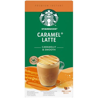 Starbucks - Löslicher Kaffee Karamell Latte - 115 G - MaxiCoffee Starbucks - Löslicher Kaffee Karamell Latte - 115 G - MaxiCoffee