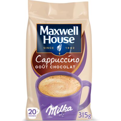 Maxwell House - Cappuccino Milka - Löslicher Kaffee 315 G - MaxiCoffee Maxwell House - Cappuccino Milka - Löslicher Kaffee 315 G - MaxiCoffee
