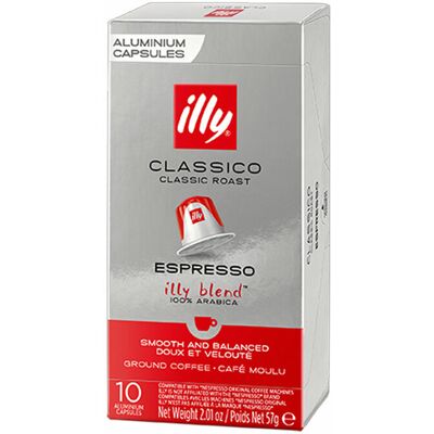 Café Illy 10 Nespresso* Original Kompatible Kapseln Classico – Illy - MaxiCoffee Café Illy 10 Nespresso* Original Kompatible Kapseln Classico – Illy - MaxiCoffee