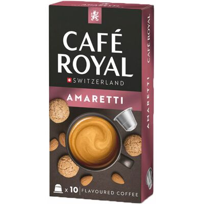 10 Nespresso* Original Kompatible Kapseln Mandel – Café Royal - MaxiCoffee 10 Nespresso* Original Kompatible Kapseln Mandel – Café Royal - MaxiCoffee