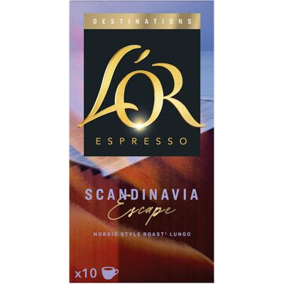 L'or Espresso - 10 Nespresso* Original-kompatible Kapseln – Scandinavie Escape - MaxiCoffee L'or Espresso - 10 Nespresso* Original-kompatible Kapseln – Scandinavie Escape - MaxiCoffee
