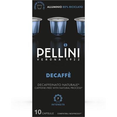 Café Pellini Pellini - Decaffè - 10 Nespresso*original-kompatible Kapseln - MaxiCoffee Café Pellini Pellini - Decaffè - 10 Nespresso*original-kompatible Kapseln - MaxiCoffee
