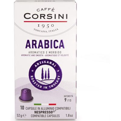 Caffè Corsini 10 Nespresso* Original-kompatible Kapseln Arabica– Corsini - MaxiCoffee Caffè Corsini 10 Nespresso* Original-kompatible Kapseln Arabica– Corsini - MaxiCoffee