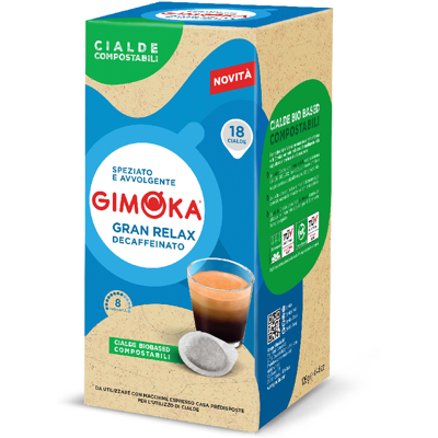 Gimoka - Gran Relax Decaffeinato - ESE 44mm - Kaffeekapseln Gimoka - Gran Relax Decaffeinato - ESE 44mm - Kaffeekapseln