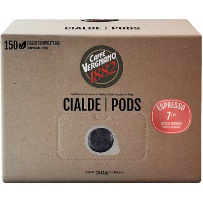 Caffè Vergnano Espresso 150 Ese Pads - MaxiCoffee Caffè Vergnano Espresso 150 Ese Pads - MaxiCoffee