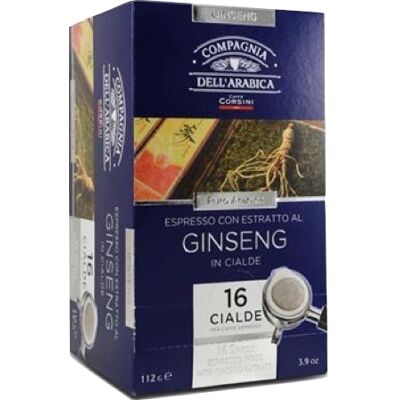 Caffè Corsini Ginseng-kaffee 16 Ese Pads - MaxiCoffee Caffè Corsini Ginseng-kaffee 16 Ese Pads - MaxiCoffee