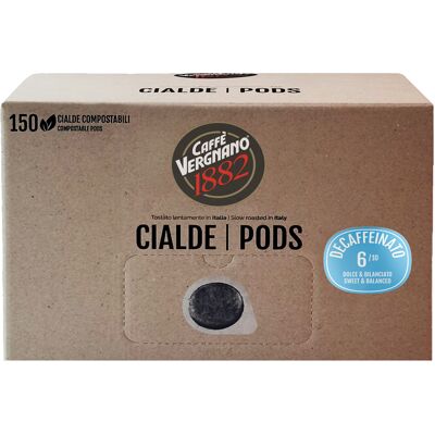 Caffè Vergnano Entkoffeiniert 150 Ese Pads - MaxiCoffee Caffè Vergnano Entkoffeiniert 150 Ese Pads - MaxiCoffee