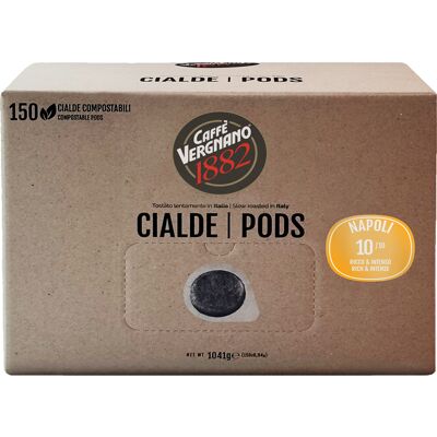 Caffè Vergnano Caffé Vergnano- Napoli - 150 Ese Pads - MaxiCoffee Caffè Vergnano Caffé Vergnano- Napoli - 150 Ese Pads - MaxiCoffee