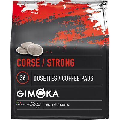 Gimoka - Senseo-kompatible Kapseln - Stark-strong - 36er-pack - MaxiCoffee Gimoka - Senseo-kompatible Kapseln - Stark-strong - 36er-pack - MaxiCoffee