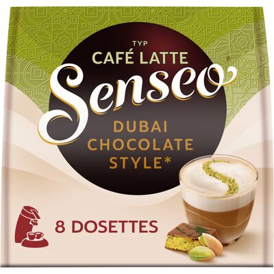 8 Senseo® Pads - Dubai Chocolate Style - Senseo - MaxiCoffee 8 Senseo® Pads - Dubai Chocolate Style - Senseo - MaxiCoffee