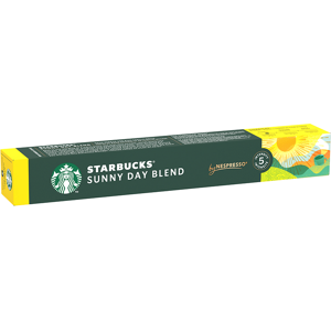 10 Nespresso* Original kompatible Kapseln Sunny Day Blend – STARBUCKS