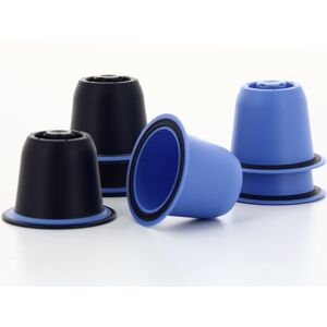 6 wiederverwendbare Nespresso* Original kompatiblen Kapseln – BLUECUP