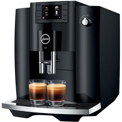 Jura - Kaffeevollautomat E6 Piano Black Ec - 1450 W - MaxiCoffee Jura - Kaffeevollautomat E6 Piano Black Ec - 1450 W - MaxiCoffee
