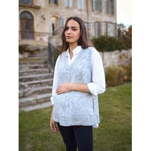 Seraphine Seraphine Grey Maternity Wool Blend Pointelle Vest damen Seraphine Seraphine Grey Maternity Wool Blend Pointelle Vest damen