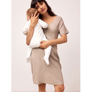 Next Oatmeal Maternity Nursing Ribbed Nightie damen Next Oatmeal Maternity Nursing Ribbed Nightie damen
