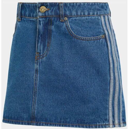 originals adidas Originals Blue 3 Stripes Denim Skirt EU 38 (UK 10) damen