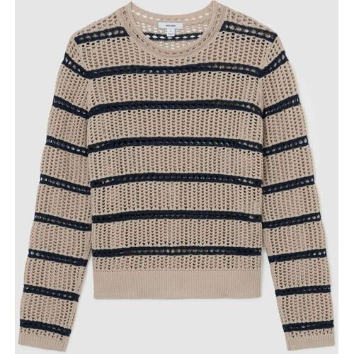 Reiss Reiss Neutral/Navy Skylar Jumper damen