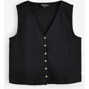 Whistles Whistles Black Button Rib Tank damen Whistles Whistles Black Button Rib Tank damen