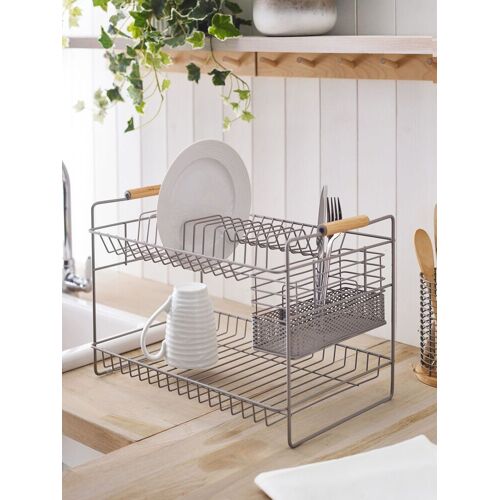 Next Grey Wire 2 Tier Drainer