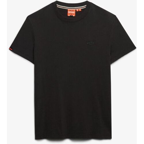Superdry Superdry Black Essential Logo Emb T-Shirt herren