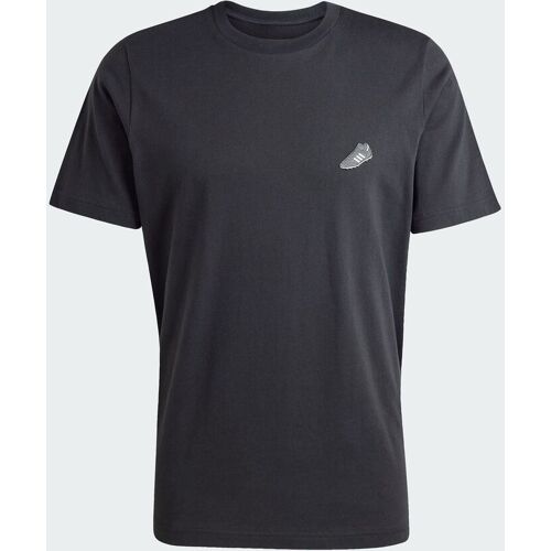 adidas Black Copa Graphic T-Shirt herren