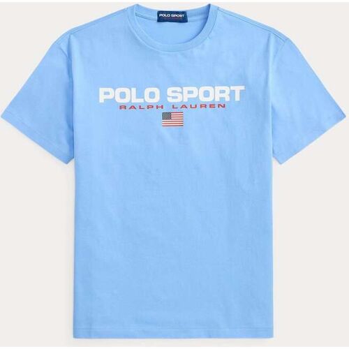 Polo Ralph Lauren Polo Ralph Lauren Blue Polo Sport Logo T-Shirt herren