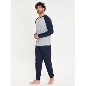Threadbare Baddaway Baumwollmischung Pyjama-Set - Größe 2XL Threadbare Baddaway Baumwollmischung Pyjama-Set - Größe 2XL