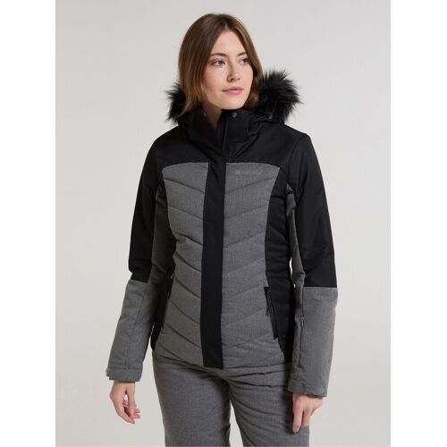 Mountain Warehouse Mountain Warehouse Black Pyrenees II Womens Water Resistant Padded Snow Ski Jacket damen