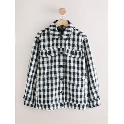 Next Black/White Boucle Shacket damen