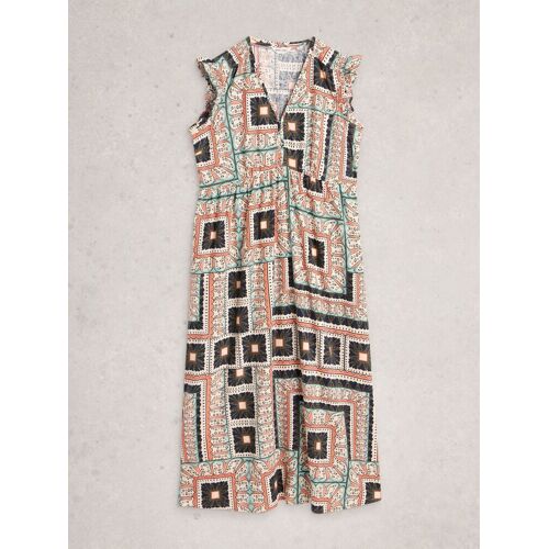 White Stuff White Stuff White Lorna Linen Blend Maxi Dress EU 44 (UK 16) damen