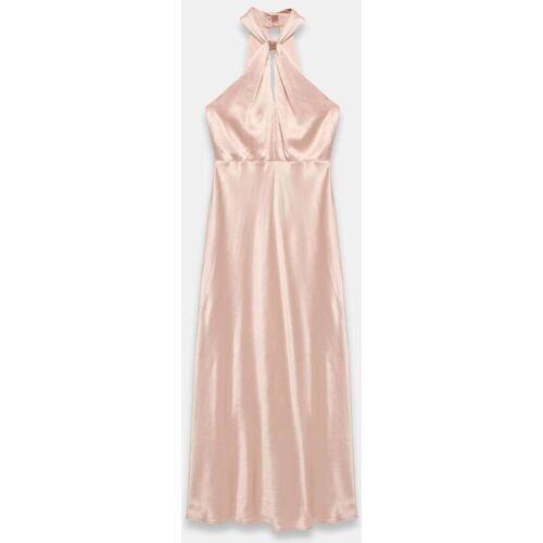 Mint Velvet Mint Velvet Pink Satin Halter Maxi Dress EU 46 (UK 18) damen