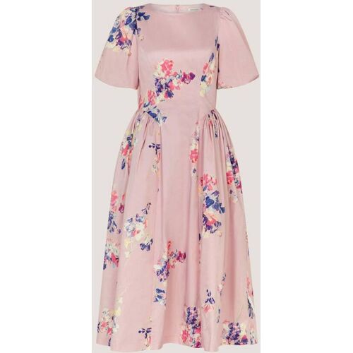 Monsoon Monsoon Amber florales Midikleid mit Puffärmeln EU 46 (UK 18) damen