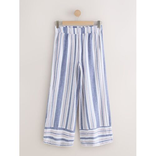 Next Hose aus Leinenmischung mit weitem Beinschnitt damen