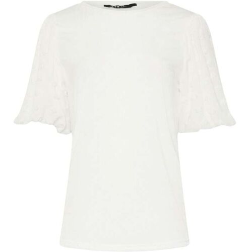 Long Tall Sally Long Tall Sally Dobby-Bluse mit Ärmeln damen