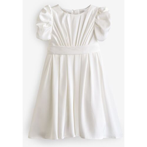 Angel & Rocket Angel & Rocket Cream Portia Pleated Bodice Bow Dress 152cm (12 Years) mädchen